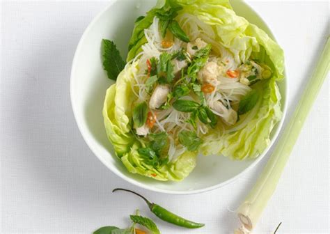thai-ginger-chicken-salad-recipe-bon-apptit-epicurious image