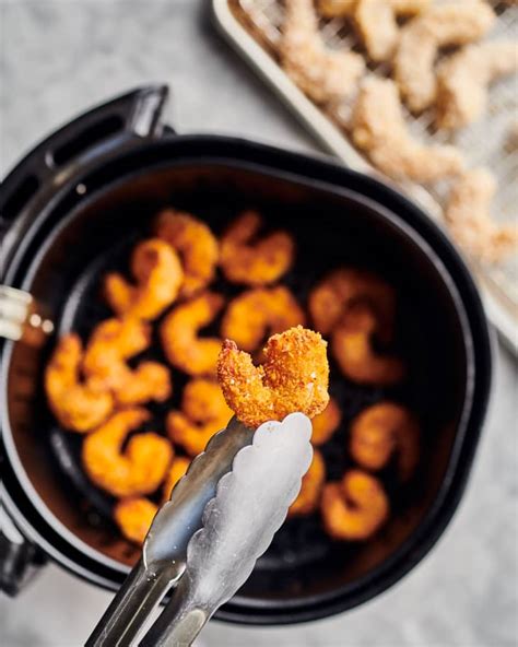 crispy-air-fryer-fried-shrimp-kitchn image
