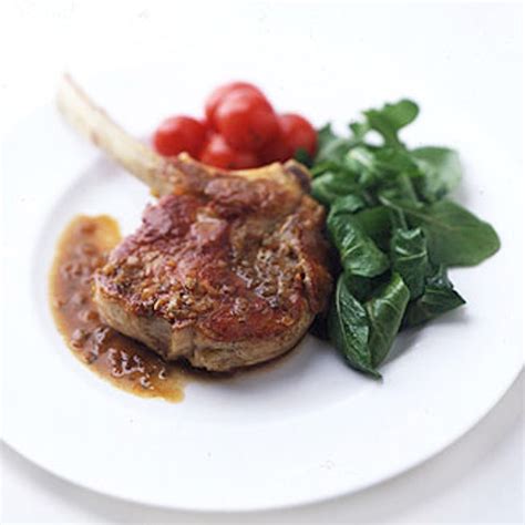 pan-roasted-veal-chops-with-arugula image
