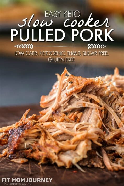 easy-slow-cooker-pulled-pork-ketogenic-low-carb image