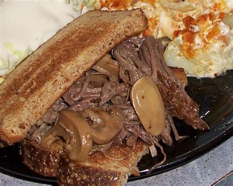 hot-roast-beef-sandwiches-recipe-foodcom image