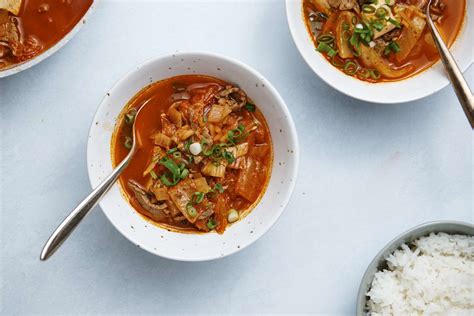 spicy-kimchi-jjigae-stew-recipe-the-spruce-eats image