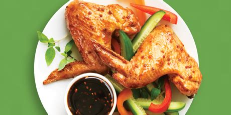 best-honey-garlic-chicken-wings-recipes-food-network image