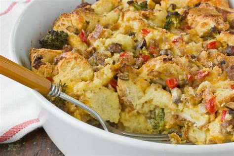 freezer-recipe-sausage-and-vegetable-breakfast-casserole image