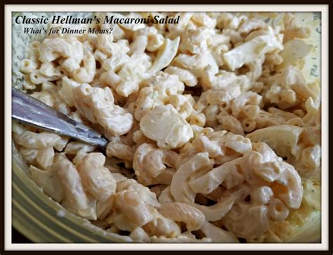 classic-hellmans-macaroni-salad-whats-for-dinner image