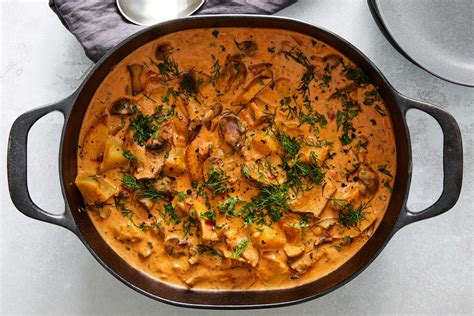 mushroom-and-potato-paprikash-recipe-nyt-cooking image