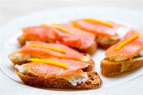smoked-salmon-and-goat-cheese-toasts-recipe-simply image