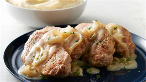 creamy-parmesan-pork-chop-skillet image