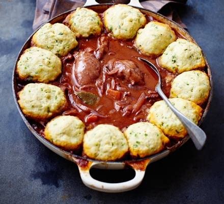 chicken-casserole-with-herby-dumplings-recipe-bbc image