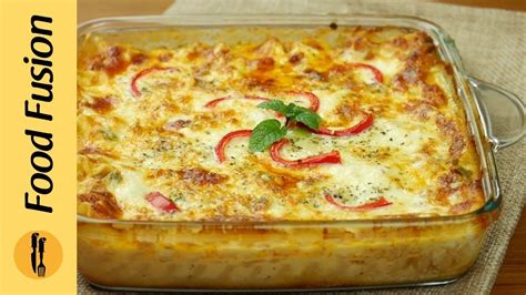 chicken-lasagne-by-food-fusion-youtube image