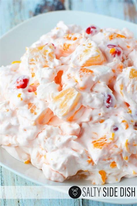 ambrosia-salad-recipe-with-cool-whip-salty-side-dish image