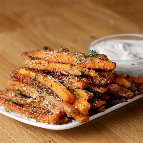 garlic-parmesan-baked-carrot-fries-recipe-by-tasty image