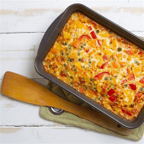 easy-fluffy-oven-baked-omelet-casserole-winding image