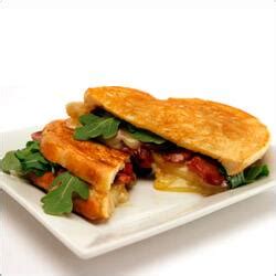 grilled-cheese-with-arugula-and-chorizo image
