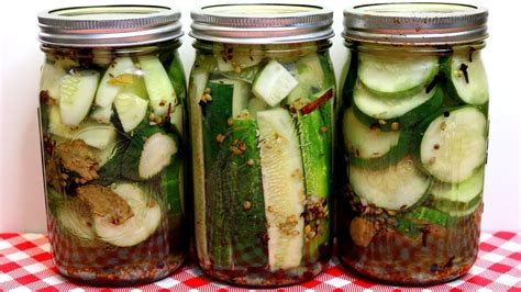 half-sour-refrigerator-pickles-homemade-pickle image