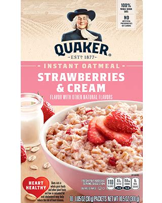 instant-oatmeal-strawberries-cream-quaker-oats image