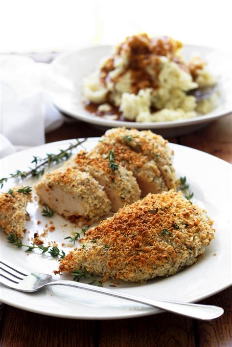 baked-parmesan-and-herb-crusted-chicken-the image
