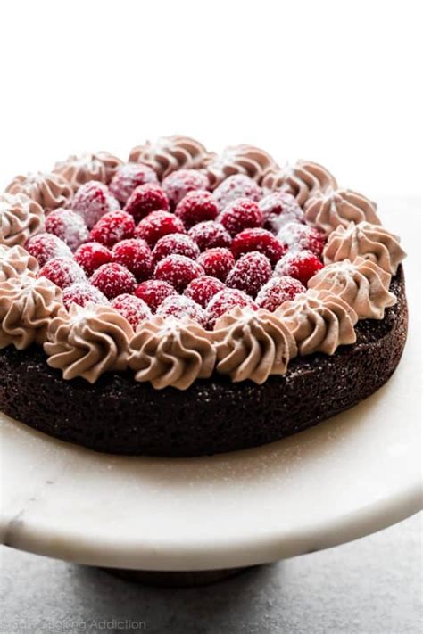flourless-chocolate-cake-with-mocha-whipped-cream image
