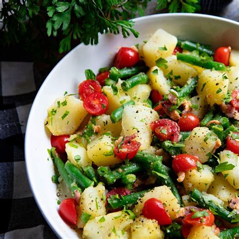 italian-potato-salad-with-green-beans-tomatoes image