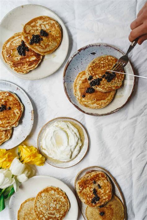 easy-fluffy-pancakes-drizzled-in image