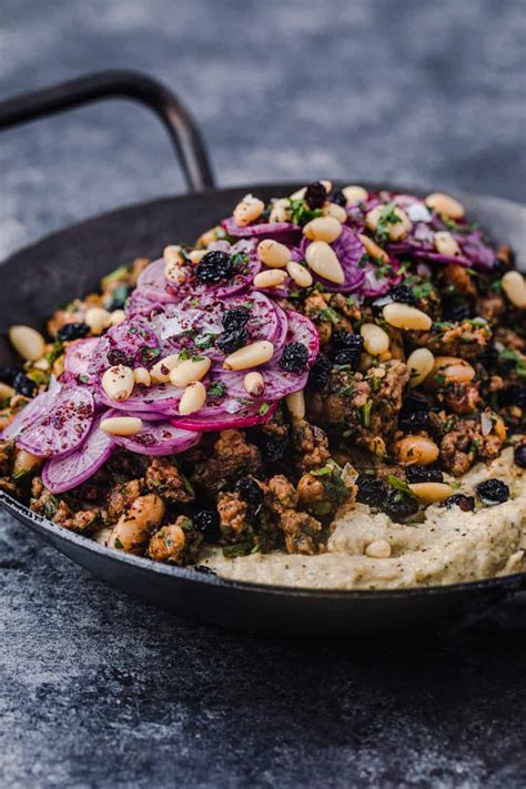 hummus-with-spiced-ground-lamb-waves-in-the image