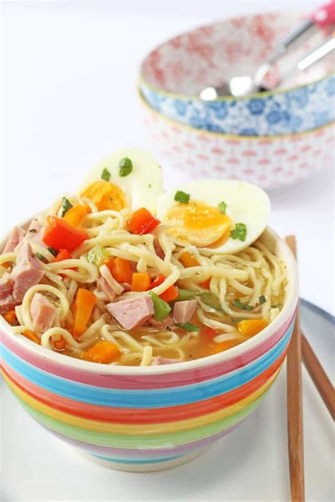 ham-egg-noodle-soup-my-fussy-eater-easy-family image