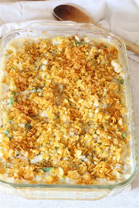 easy-chicken-casserole-without-soup-pallet-and image