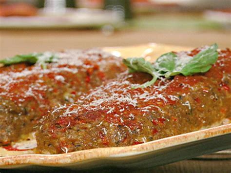 italian-meatloaf-recipe-michael-chiarello-food-network image