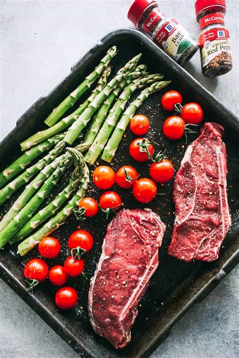 steak-and-veggies-sheet-pan-dinner-recipe-diethood image