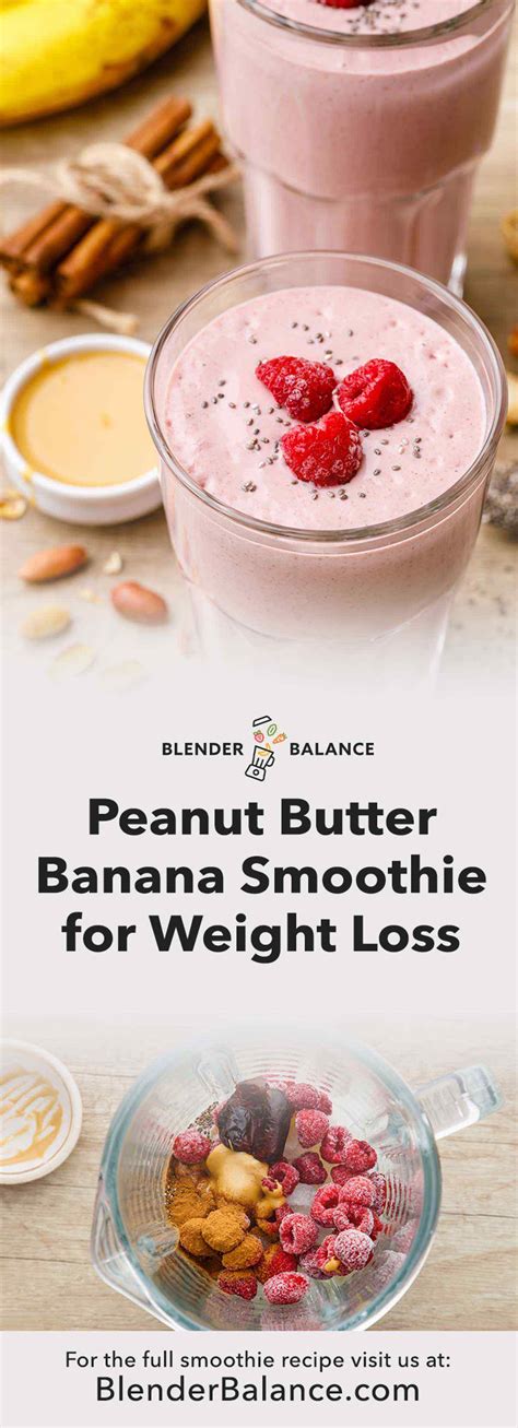simple-peanut-butter-banana-smoothie-for-weight image