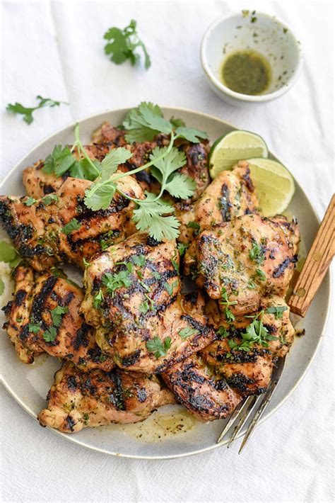 grilled-cilantro-lime-chicken-foodiecrushcom image