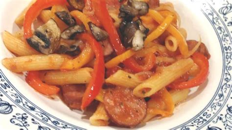 sausage-and-pepper-penne-allrecipes image