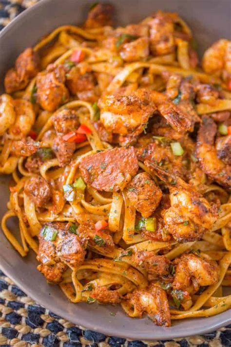 easy-cajun-jambalaya-pasta-dinner-then image
