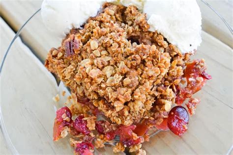 cranberry-apple-crisp-recipe-made-with-instant-oatmeal image