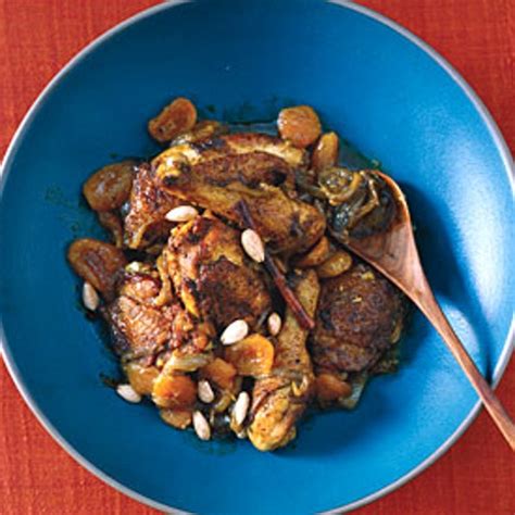 chicken-tagine-with-apricots-and-almonds image
