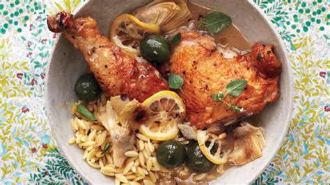 braised-chicken-with-artichokes-olives-and-lemon image