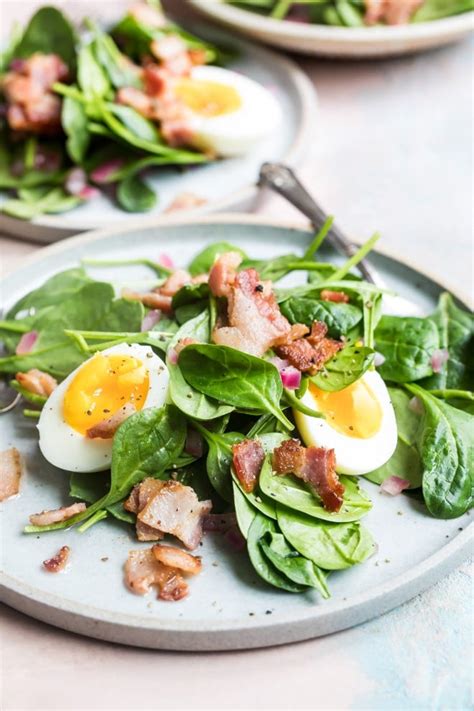 spinach-salad-with-bacon-dressing-culinary-hill image