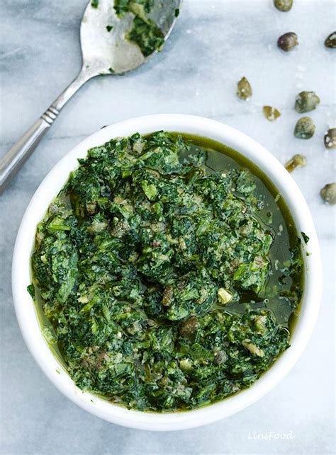 italian-salsa-verde-a-piquant-sauce-with-parsley image