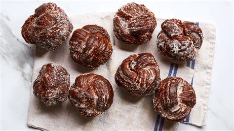 how-to-make-cocoa-brioche-morning-buns-epicurious image
