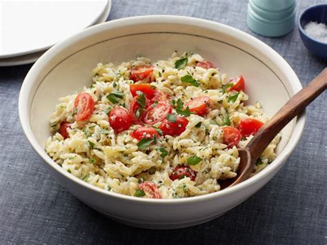 orzo-with-feta-and-tomatoes-recipe-rachael-ray-food image