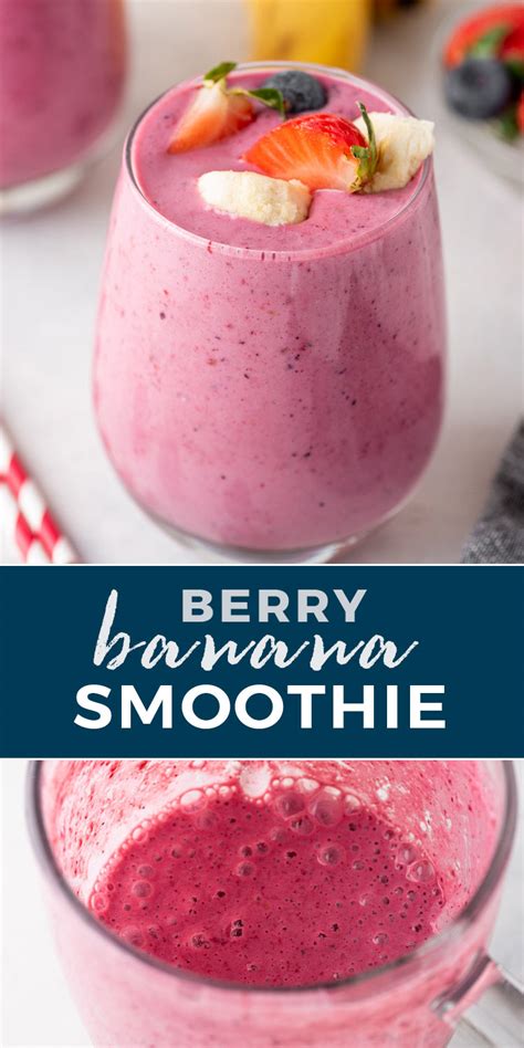 mixed-berries-and-banana-smoothie image