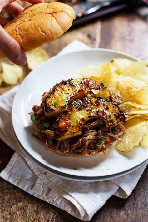 grilled-pineapple-pork-sandwiches-recipe-pinch-of-yum image