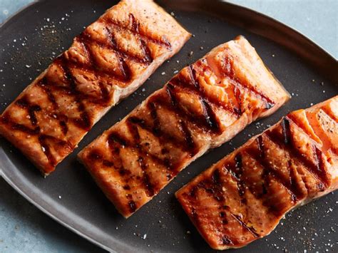 indoor-grilled-salmon-recipe-food-network image