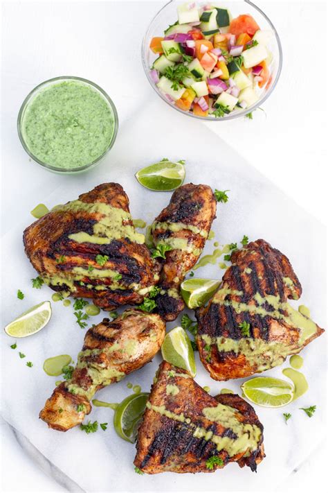 peruvian-grilled-chicken-with-creamy-green-sauce image