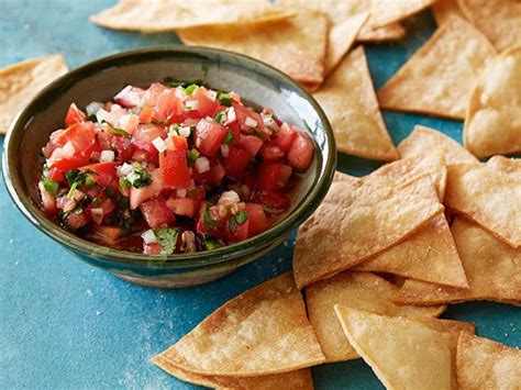 salsa-and-chips-recipe-food-network-kitchen-food image