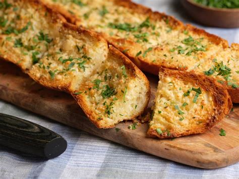 the-best-garlic-bread-recipe-food-network image