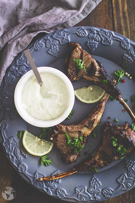 egyptian-grilled-lamb-chops-with-spiced-yogurt-all image