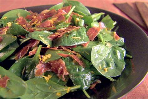 spinach-salad-with-orange-vinaigrette-food-network image