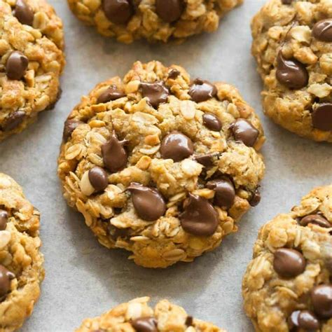 flourless-peanut-butter-oatmeal-cookies-4-ingredients image