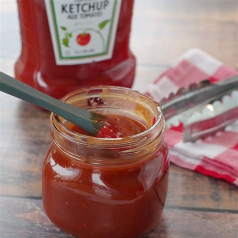 easy-bbq-sauce-with-ketchup-homemade-food image